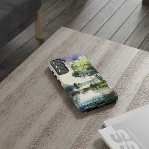 Summer Day by the Lake - Impact Resistant Phone Case